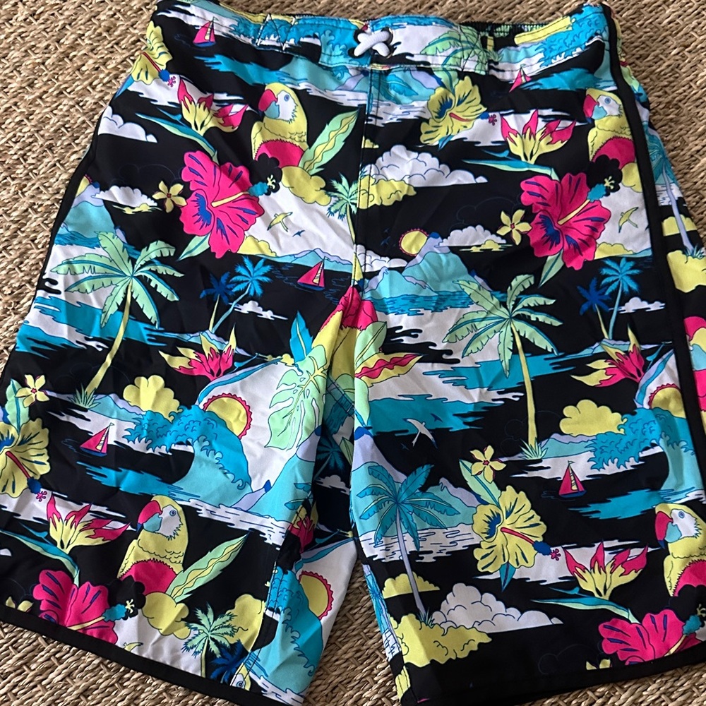 wonder nation white label with multicolor floral trim - Picture 1 of 3